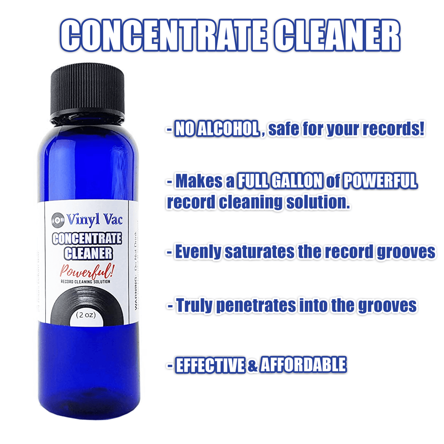 Vinyl Vac 45 - 2 oz Combo
