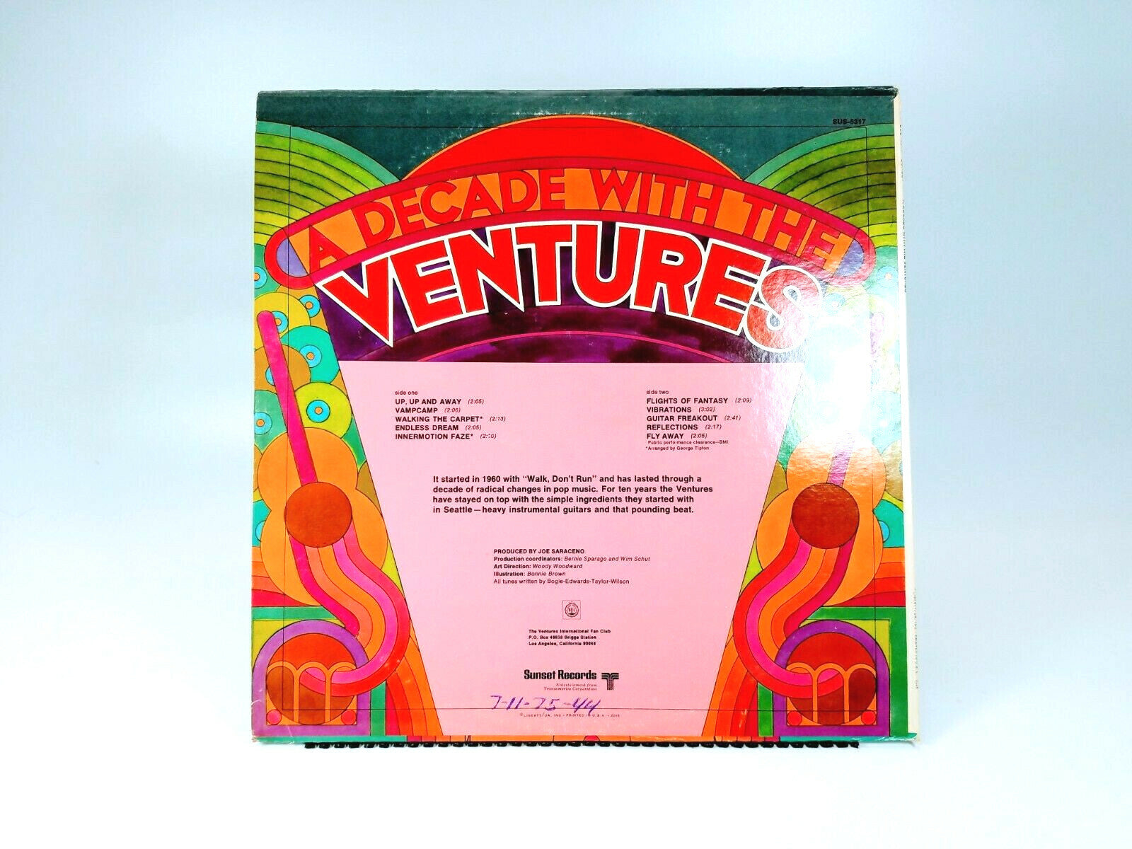 A Decade With The Ventures SUS-5317 | Vinyl LP | VG+