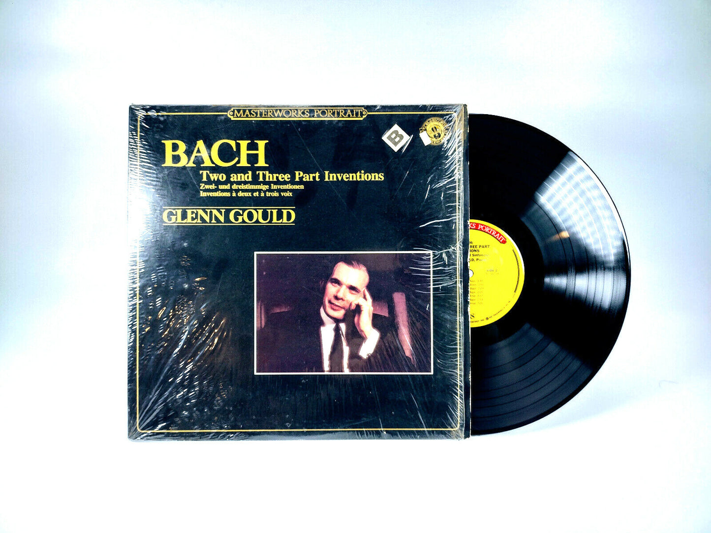 Bach - Two And Three Part Inventions / Piano - Glenn Gould / 1983 IMPORT CBS NM