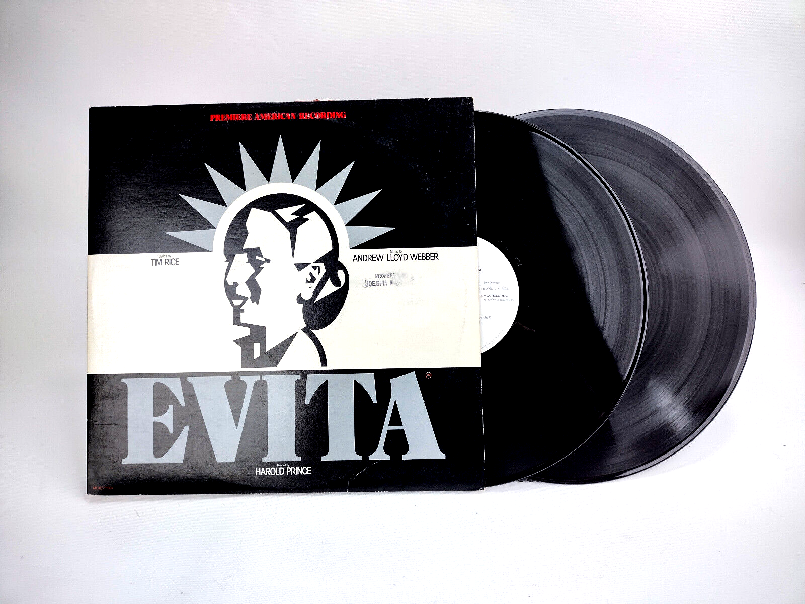 Andrew Lloyd Webber And Tim Rice – Evita: Premiere American Recording w/ Booklet