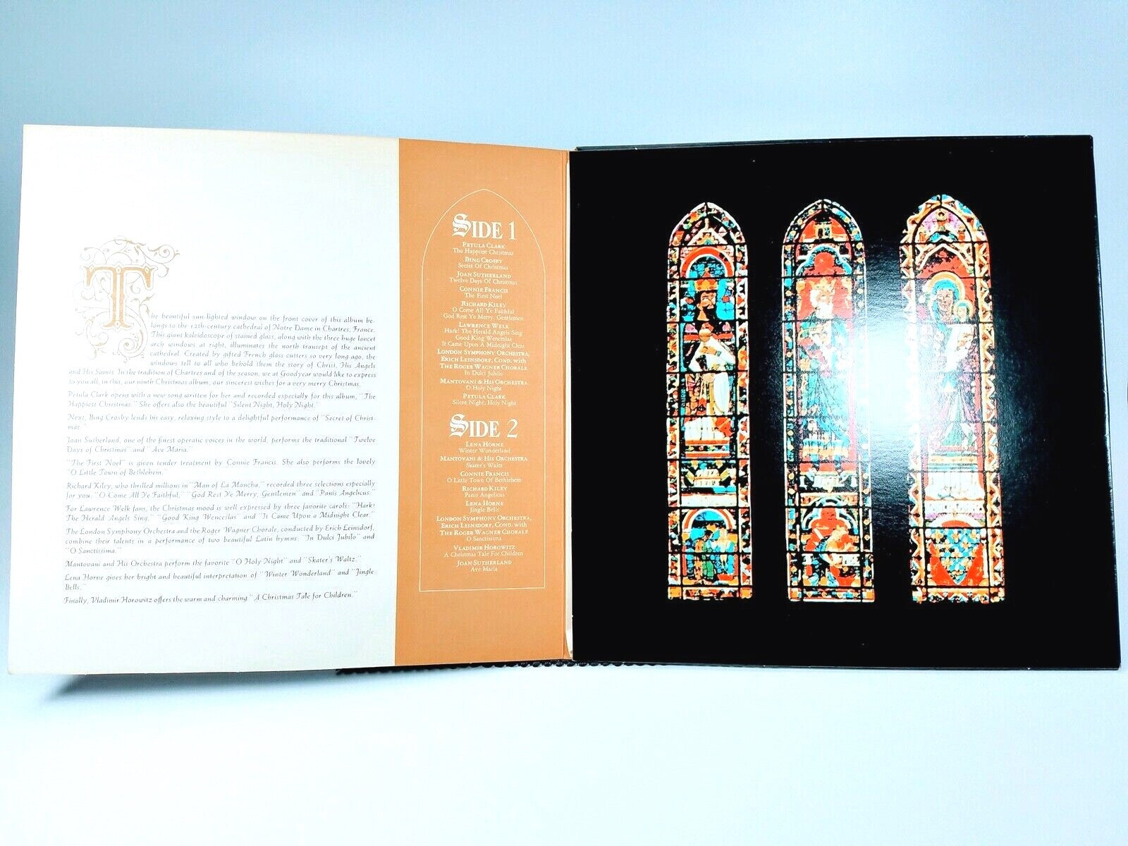 "Great Songs of Christmas" [Columbia CSS1033] Goodyear Album - NM