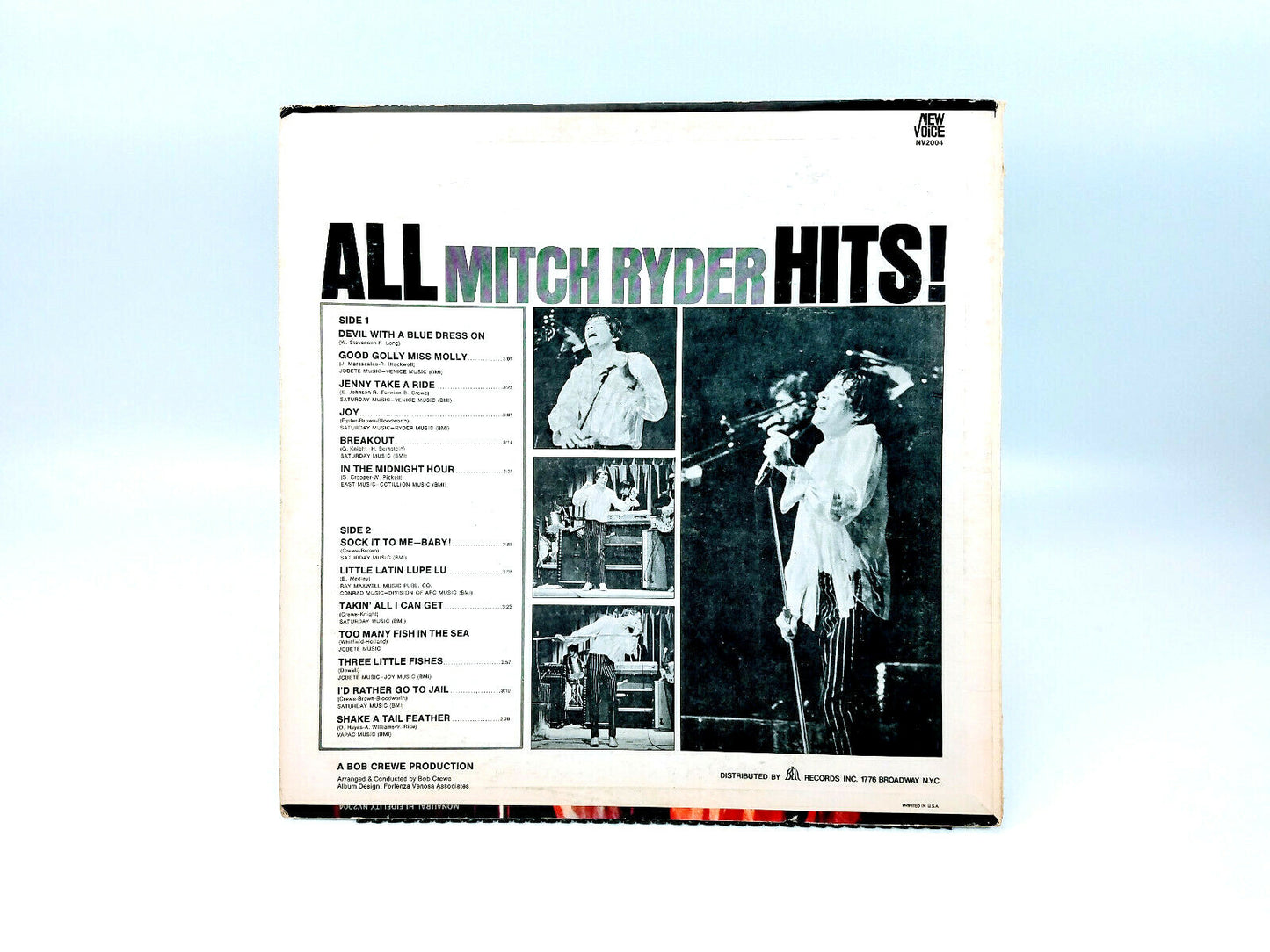 All Mitch Ryder Hits (1967) | Vinyl LP | VG+