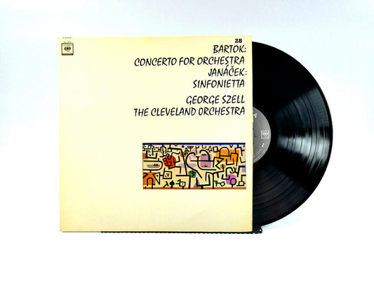 Bartok Concerto For Orch Janacek Sinfonietta George Szell LP US ML 6215 