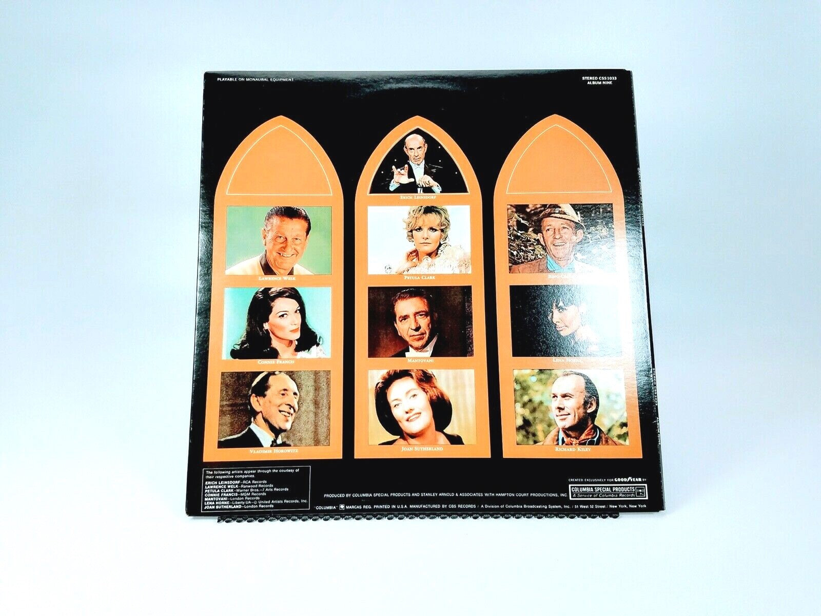 "Great Songs of Christmas" [Columbia CSS1033] Goodyear Album - NM