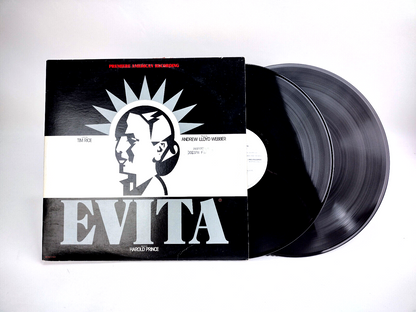 Andrew Lloyd Webber And Tim Rice – Evita: Premiere American Recording w/ Booklet