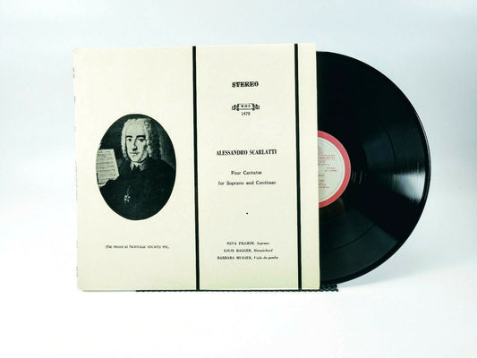 Alessandro Scarlatti - Four Cantatas for Soprano and Continuo | Vinyl LP | VG+
