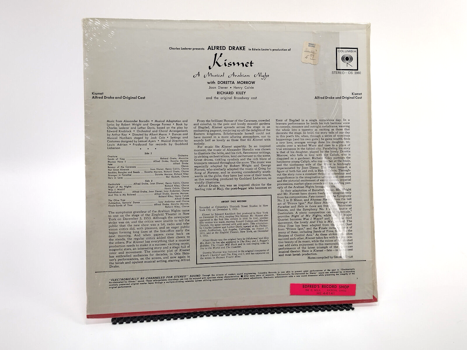 Alfred Drake & The Kismet Original Broadway Cast – Kismet, Vinyl, LP