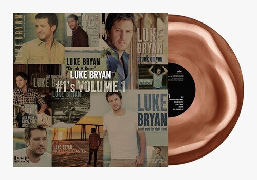 Luke Bryan - #1's Volume 1, Brown Swirl Colored Vinyl