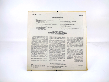 Antonio Vivaldi / Paris Baroque Ensemble* - Concerto In C Major, P. 82;  LP