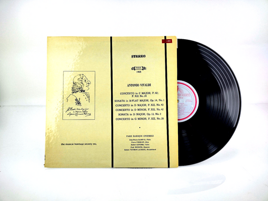 Antonio Vivaldi / Paris Baroque Ensemble* - Concerto In C Major, P. 82;  LP