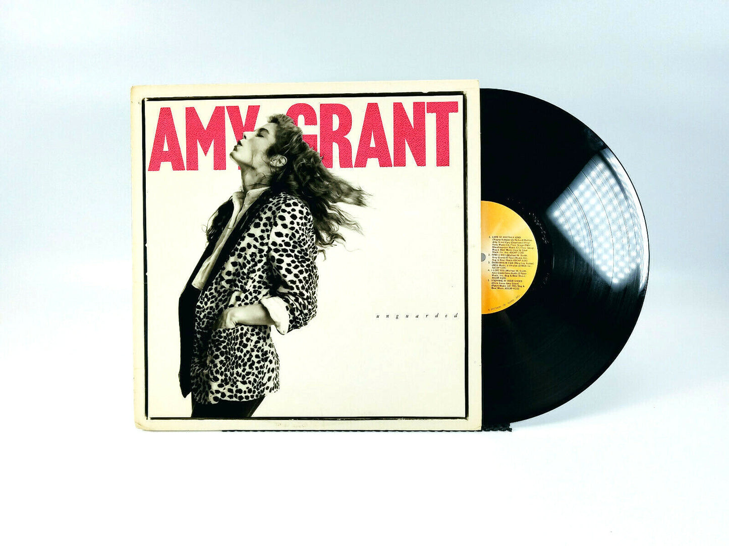  Amy Grant - Unguarded 7-01-680606-5 Myrrh Vinyl, LP, Album 1985 Myrrh VG+