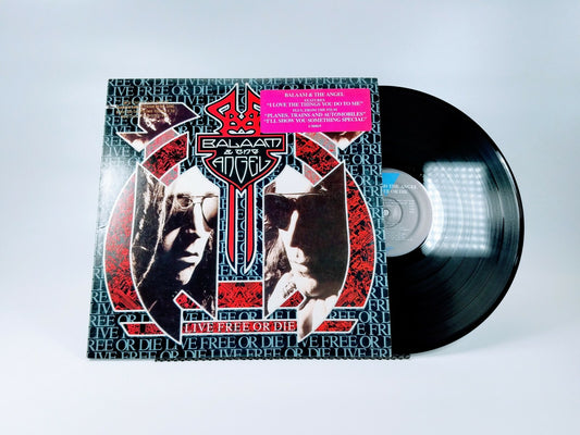 Balaam & The Angel – Live Free Or Die (1987) Vinyl LP NM PROMO COPY!