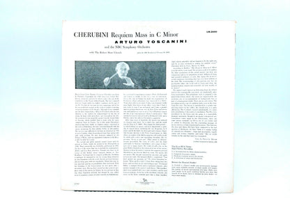 Arturo Toscanini - Cherubini Requiem Mass LP VG+ LM-2000 Mono 1956 USA