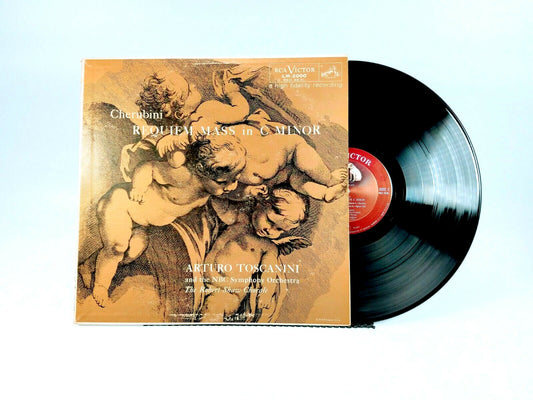 Arturo Toscanini - Cherubini Requiem Mass LP VG+ LM-2000 Mono 1956 USA